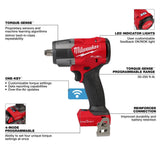 Milwaukee M18 FUEL 1/2 in Controlled Mid-Torque Impact Wrench (Bare Tool)