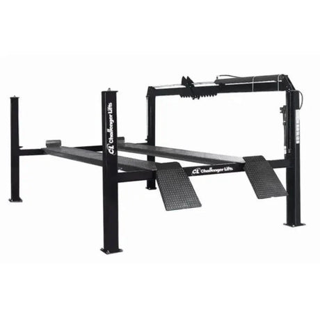 Challenger 44018E Four-Post Automotive Lift 18,000 lb Extended