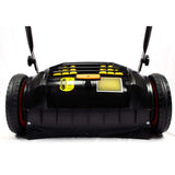 Sanitmax RT980 Manual Push Floor Sweeper 38" with Triple Brushes for Indoor & Outdoor Cleaning