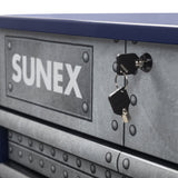 SUNEX Rosie the Riveter 39" 6-Drawer Premium Service Cart, 600 lb Capacity
