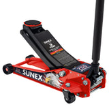 SUNEX 6603SJ250 American Eagle 250th Anniversary 3-Ton Steel Low Profile Floor Jack