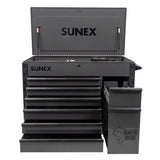 SUNEX Juic'd BOX 50" 7-Drawer Powered Tool Cart, 700 lb Capacity