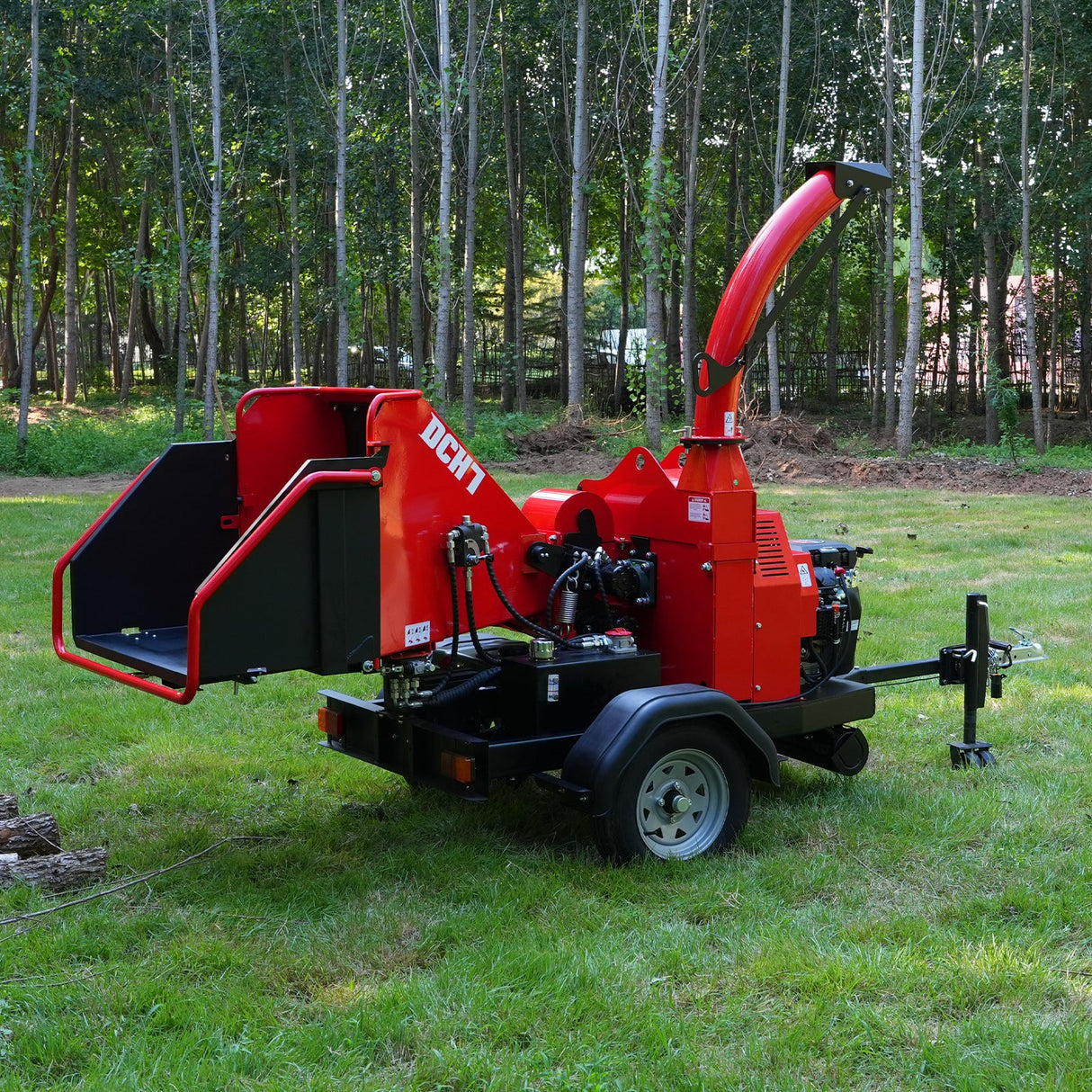 MechMaxx 25HP 750cc Zonsen 7" Hydraulic Feeding Wood Chipper, DCH7