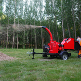 MechMaxx 25HP 750cc Zonsen 7" Hydraulic Feeding Wood Chipper, DCH7