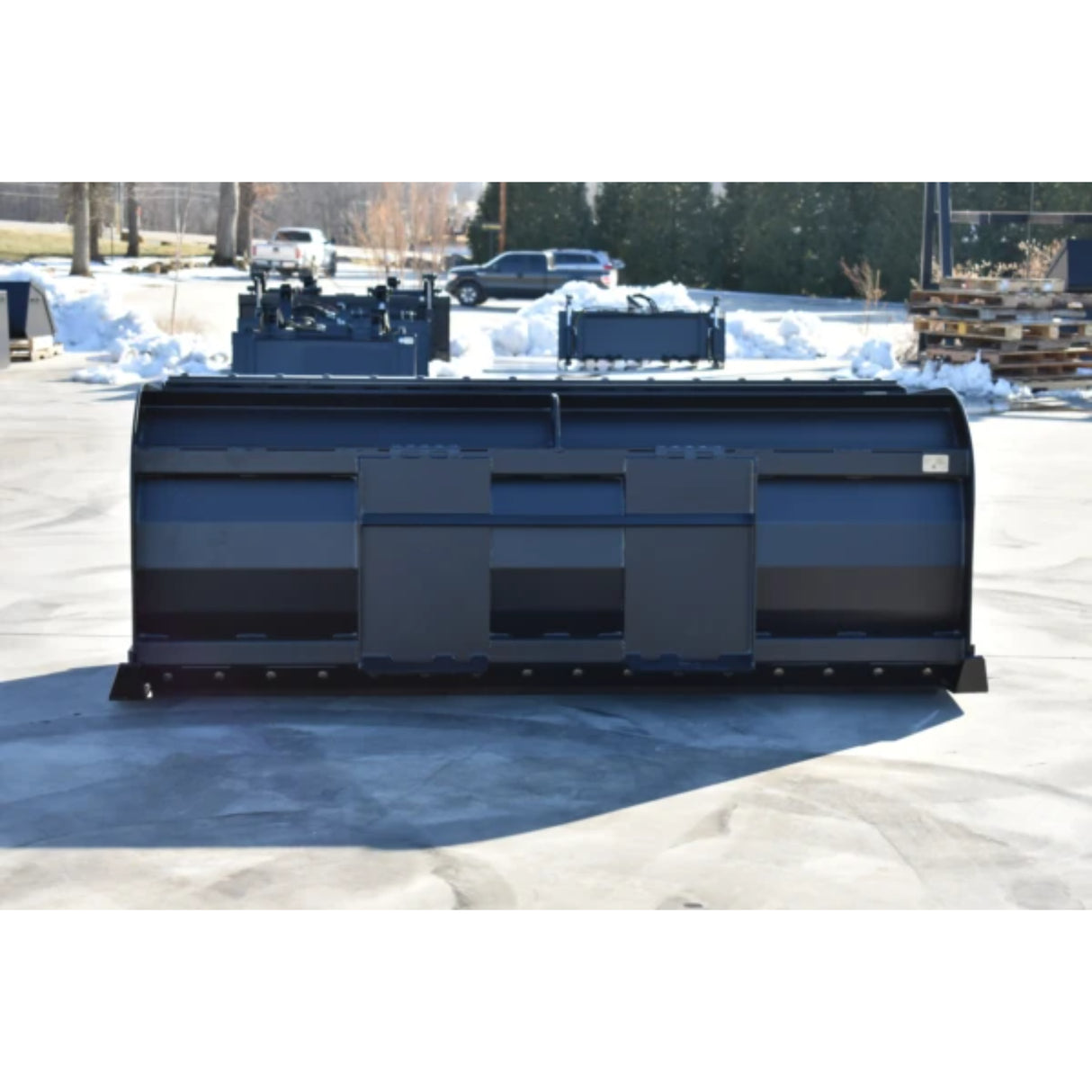 Loflin Fabrication Skid Steer Snow Pusher