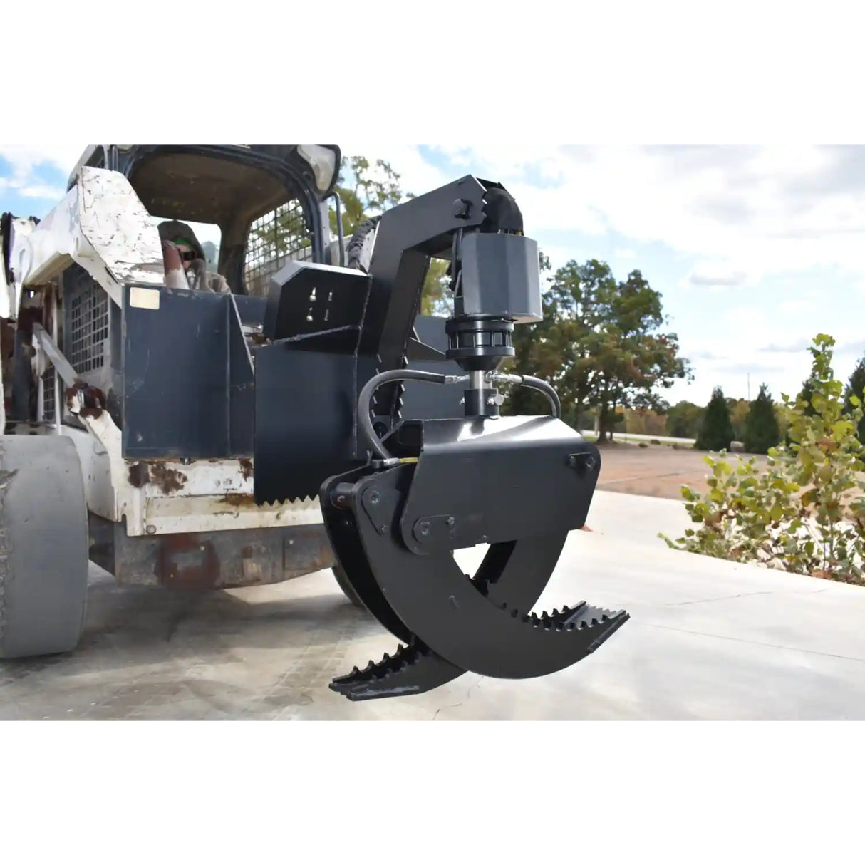 Loflin Fabrication Mini Hydraulic Rotating Log Grapple