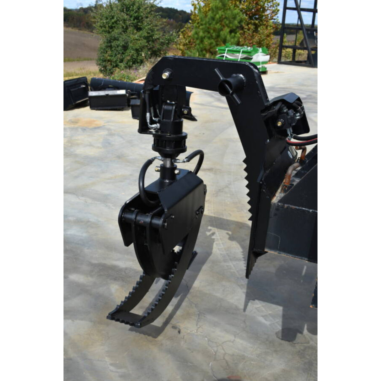Loflin Fabrication Mini Hydraulic Rotating Log Grapple