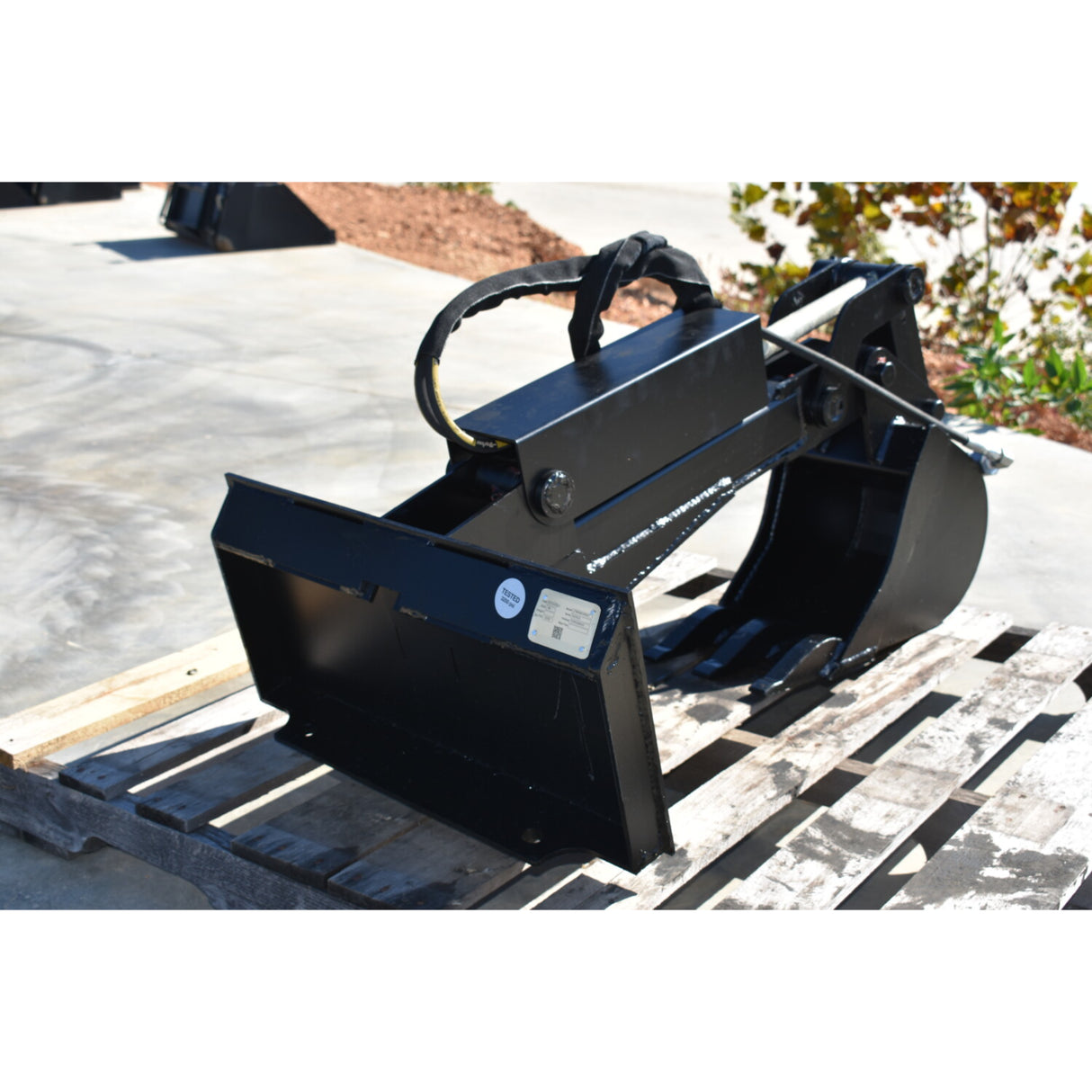 Loflin Fabrication Mini Backhoe Attachment