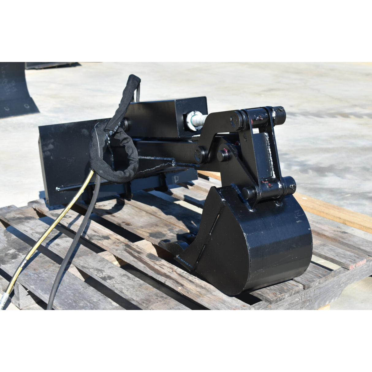 Loflin Fabrication Mini Backhoe Attachment