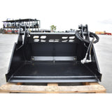 Loflin Fabrication Mini Skid Steer & Compact Tractor 4-in-1 Bucket