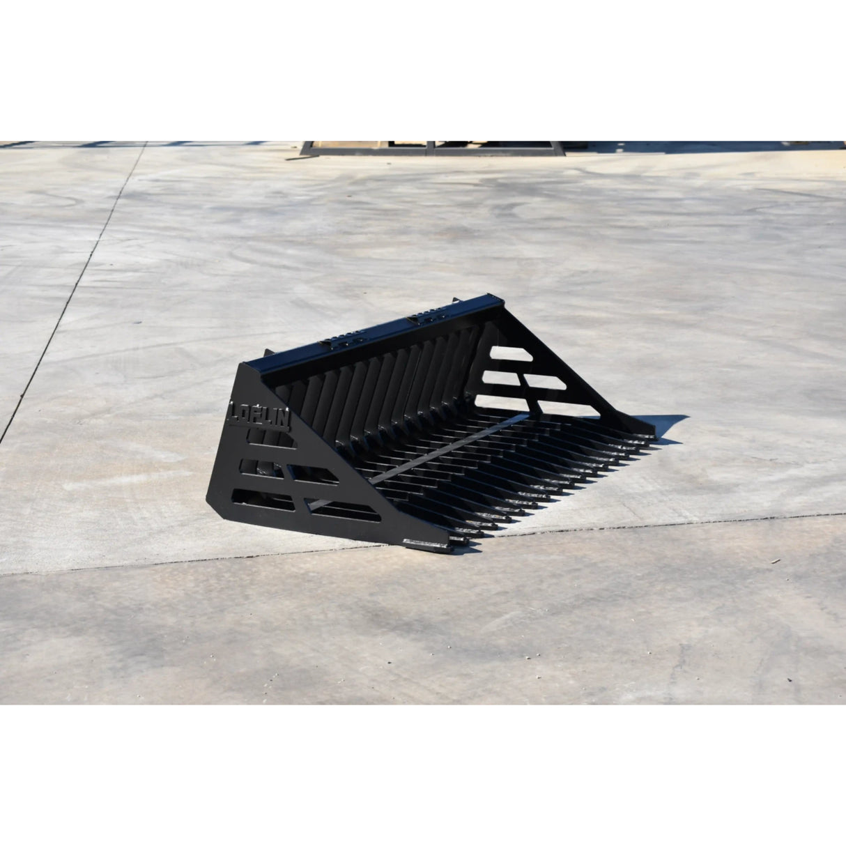 Loflin Fabrication Skid Steer Rock Bucket