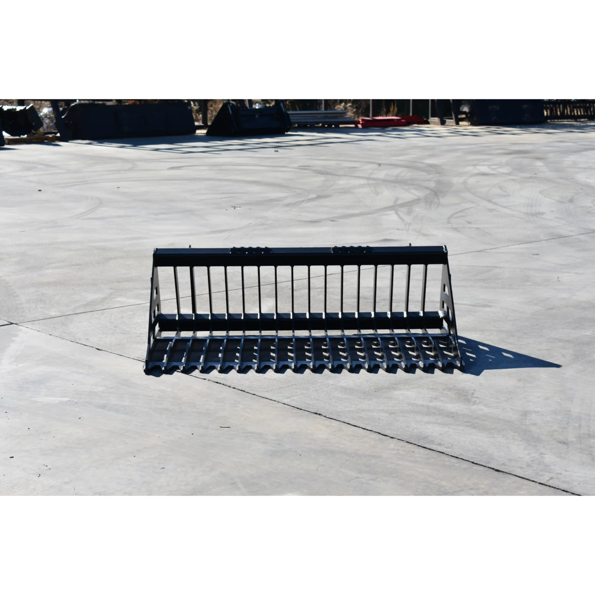 Loflin Fabrication Skid Steer Rock Bucket