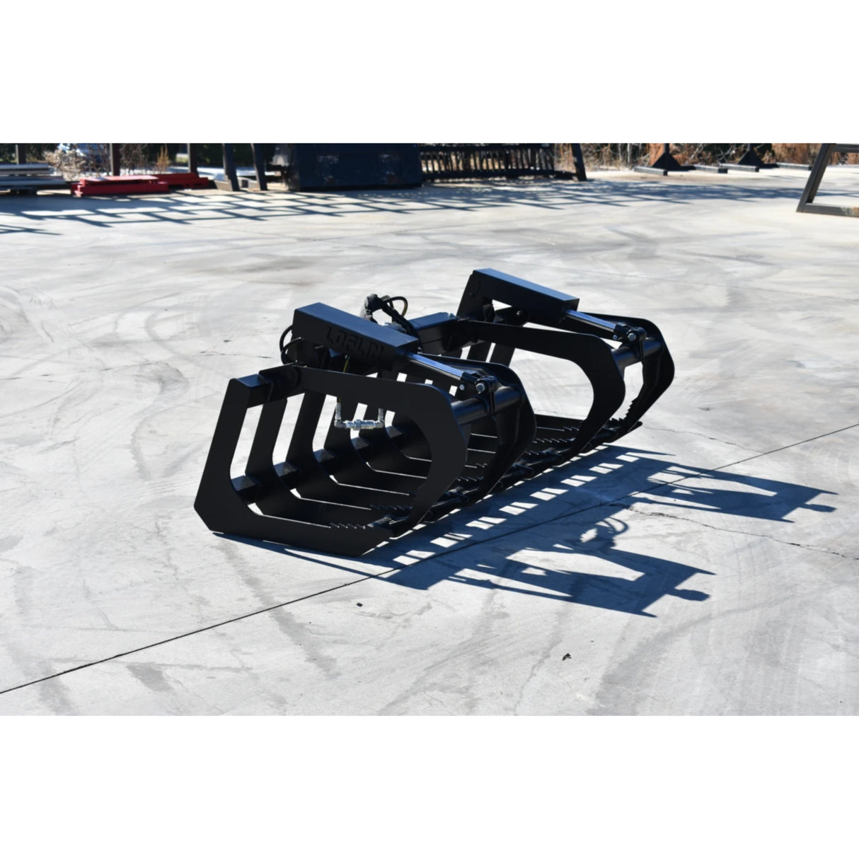 Loflin Fabrication Compact Tractor Root Grapple
