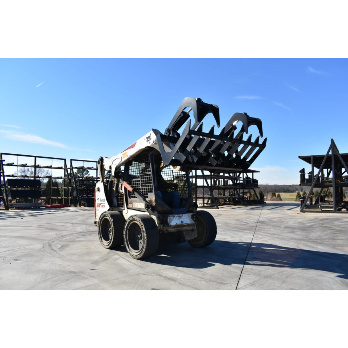 Loflin Fabrication Compact Tractor Root Grapple