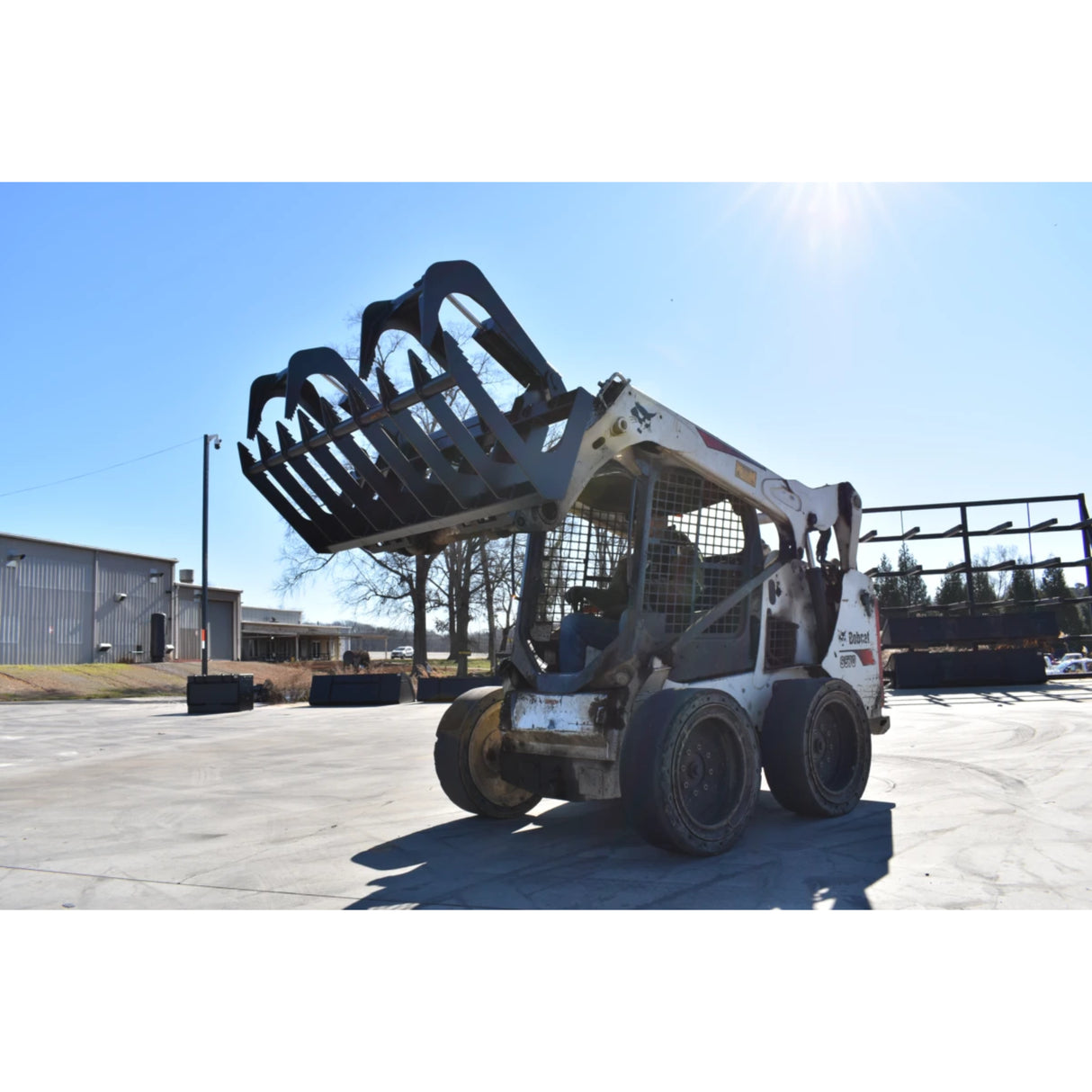 Loflin Fabrication Compact Tractor Root Grapple