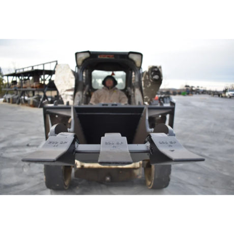 Loflin Fabrication Skid Steer Stump Bucket