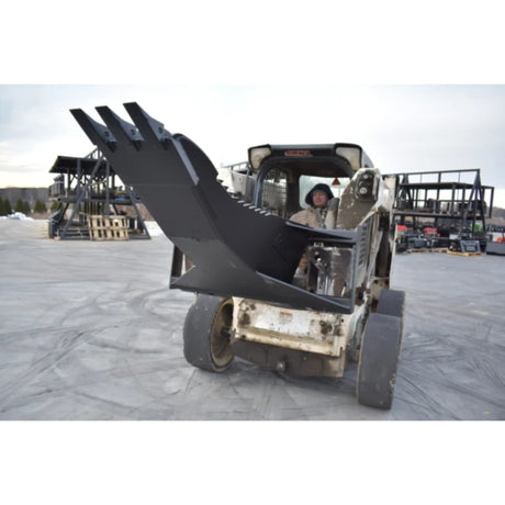 Loflin Fabrication Skid Steer Stump Bucket
