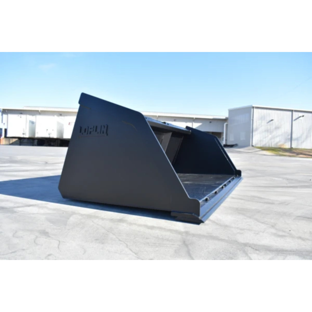 Loflin Fabrication Skid Steer Snow and Litter Bucket
