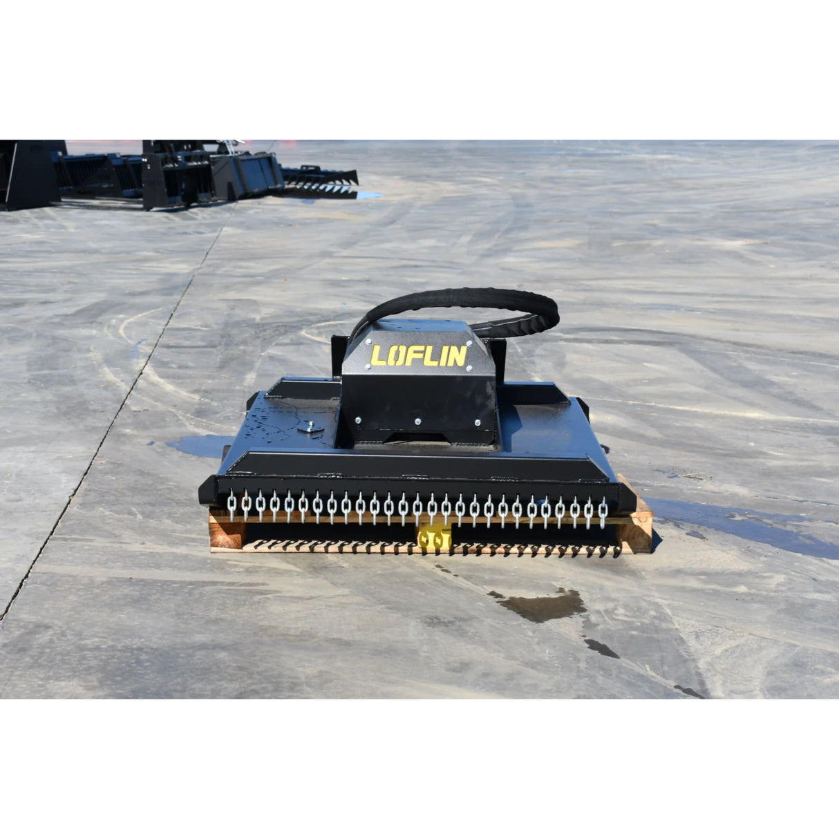 Loflin Fabrication Mini Skid Steer Brush Cutter