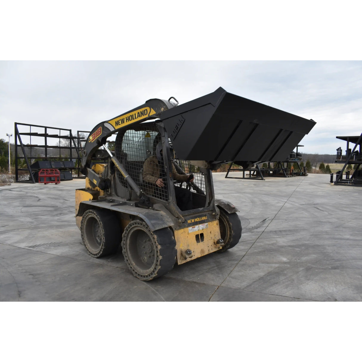 Loflin Fabrication Skid Steer Xtra Heavy Duty Low Profile Bucket