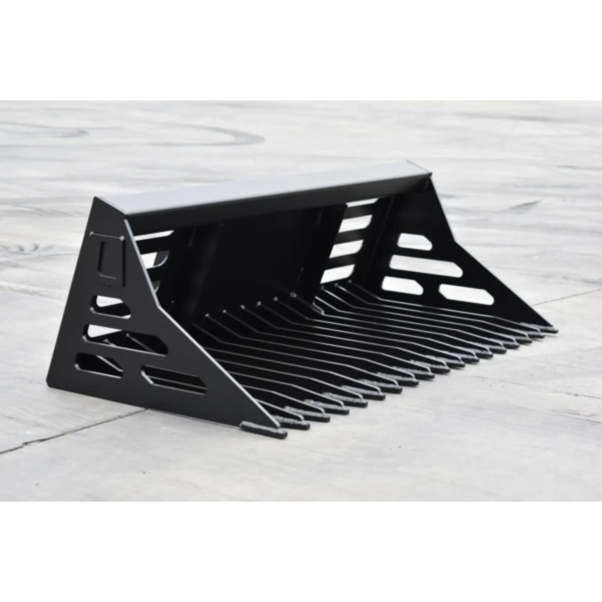 Loflin Fabrication Mini Skid Steer & Compact Tractor Rock Bucket