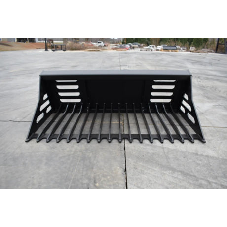 Loflin Fabrication Mini Skid Steer & Compact Tractor Rock Bucket