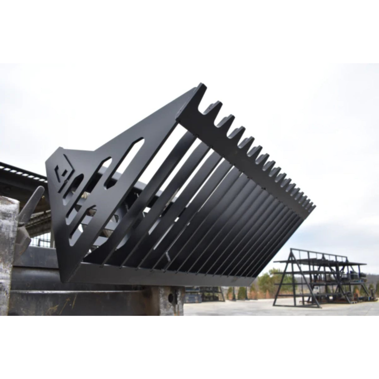 Loflin Fabrication Mini Skid Steer & Compact Tractor Rock Bucket