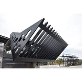 Loflin Fabrication Mini Skid Steer & Compact Tractor Rock Bucket