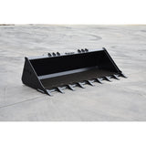 Loflin Fabrication Skid Steer Xtra Heavy Duty Low Profile Bucket