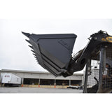 Loflin Fabrication Skid Steer Xtra Heavy Duty Low Profile Bucket