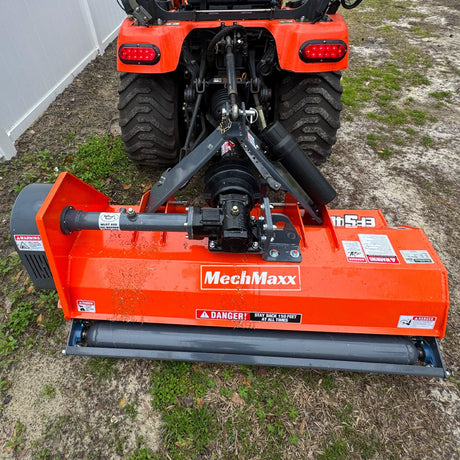 MechMaxx 48" Light-Duty PTO Flail Mower, 3-Point, 15-35HP, EFS48