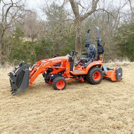 MechMaxx 60" Light-Duty PTO Flail Mower, 3-Point, 15-35HP, EFS60