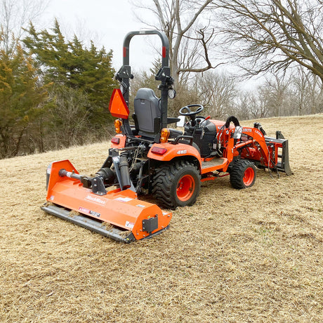MechMaxx 60" Light-Duty PTO Flail Mower, 3-Point, 15-35HP, EFS60