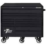 Extreme Tools RX Series 55in 12-Drawer Roller Cabinet, Matte Black