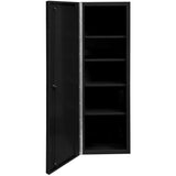 Extreme Tools DX Series 19in W x 21in D 4-Shelf Deep Side Locker, Matte Black