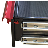 Extreme Tools EXQ Series 55in W x 30in D 11-Drawer Professional Roller Cabinet, Black/Red