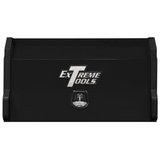 Extreme Tools PWS Series 41in Portable Workstation & 6-Drawer Roller Cabinet Combo, Textured Black/Chrome