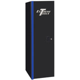 Extreme Tools RX Series 24in W x 30in D 3-Drawer/3-Shelf Side Locker, Black/Blue