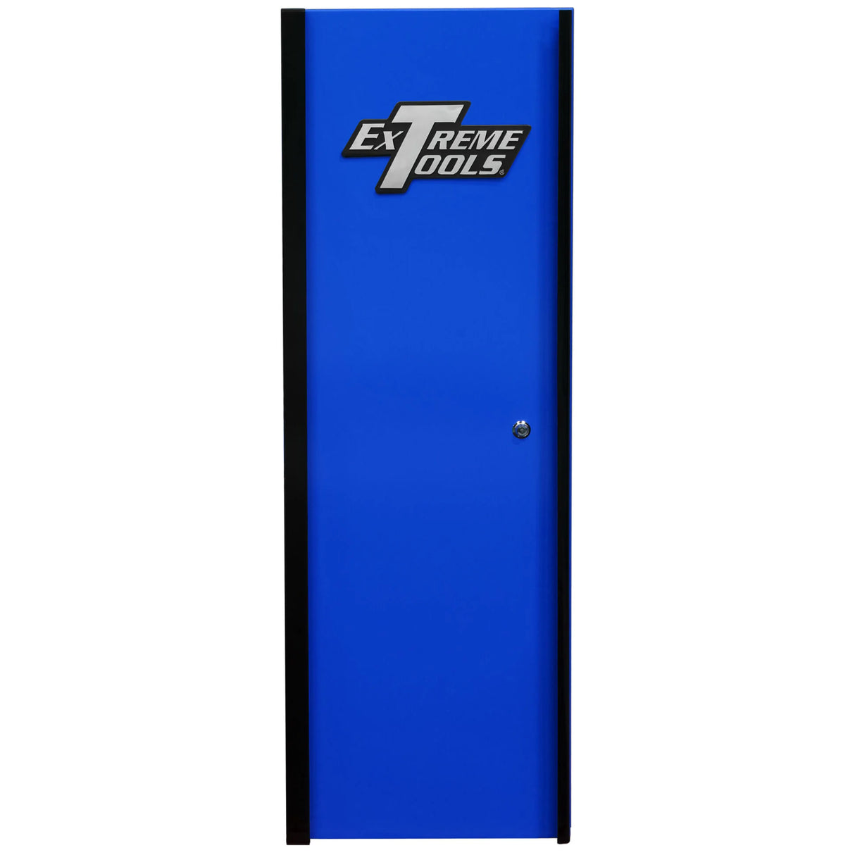 Extreme Tools RX Series 24in W x 30in D 3-Drawer/3-Shelf Side Locker, Blue/Black