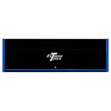 Extreme Tools RX Series 72in W x 25in D Extreme Power Workstation Hutch, Black/Blue