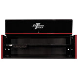 Extreme Tools RX Series 72in W x 25in D Extreme Power Workstation Hutch, Black/Red
