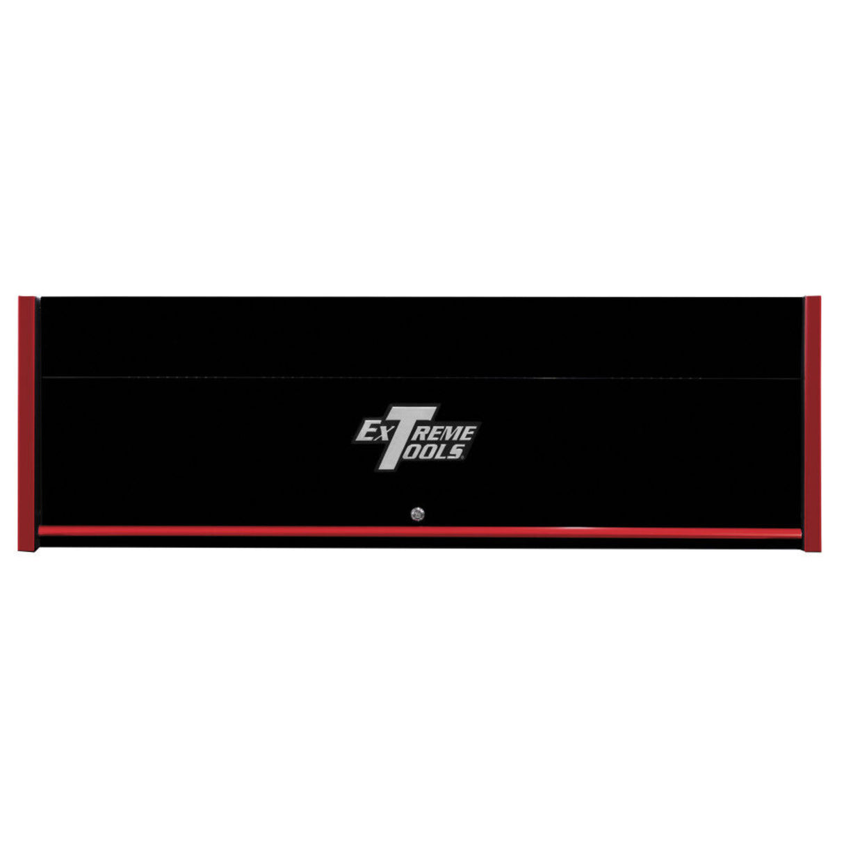 Extreme Tools RX Series 72in W x 25in D Extreme Power Workstation Hutch, Black/Red
