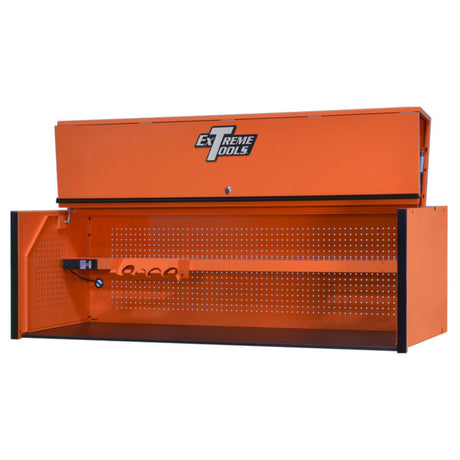 Extreme Tools RX Series 72in W x 25in D Extreme Power Workstation Hutch, Orange/Black