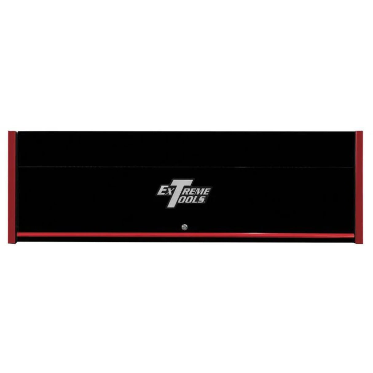 Extreme Tools RX Series 72in W x 30in D Extra Deep Hutch, Black/Red
