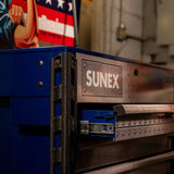 SUNEX Rosie the Riveter 39" 6-Drawer Premium Service Cart, 600 lb Capacity
