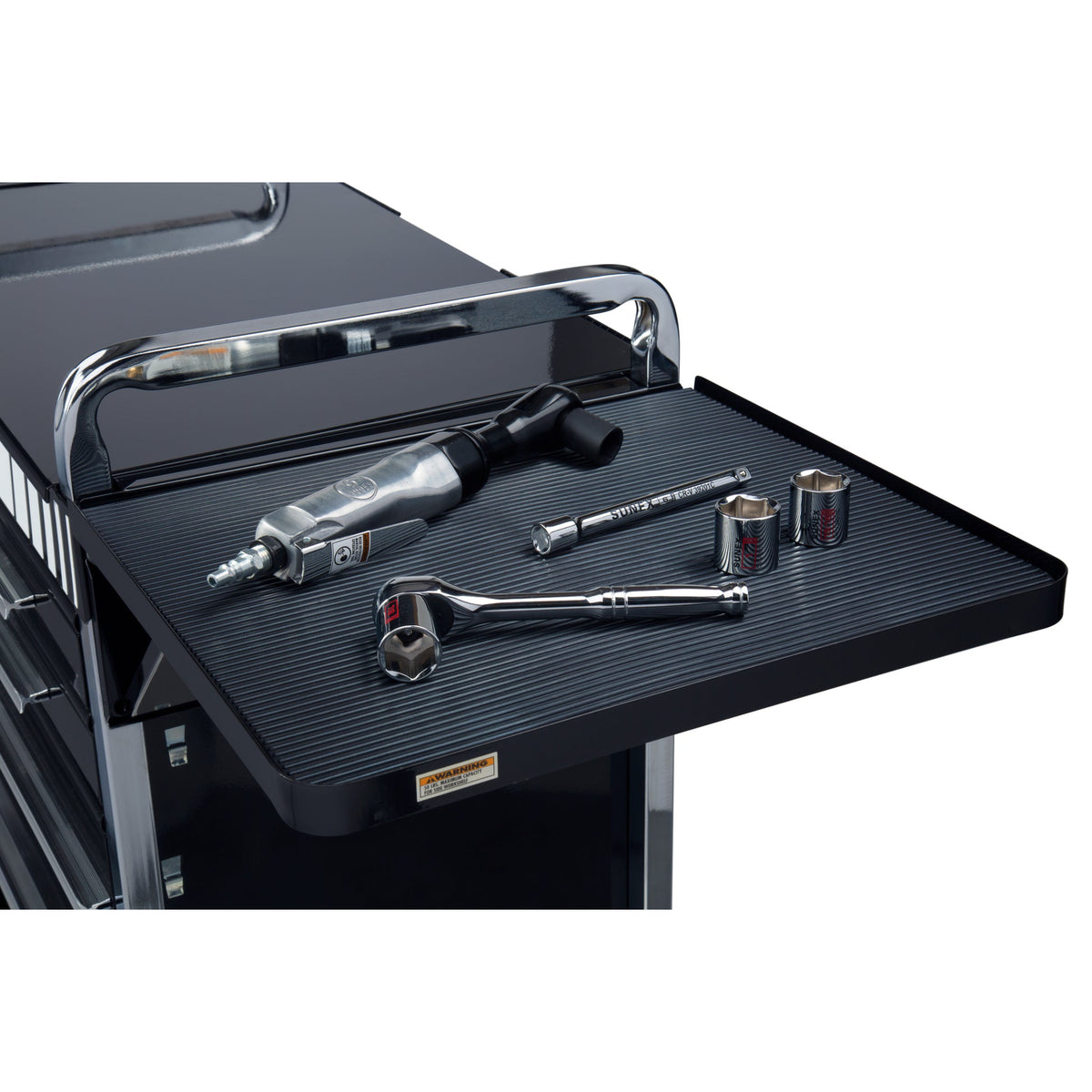 SUNEX Heavy Duty 5-Drawer Service Cart, 500 lb Capacity