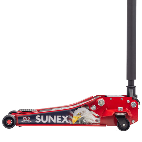 SUNEX 6603SJ250 American Eagle 250th Anniversary 3-Ton Steel Low Profile Floor Jack