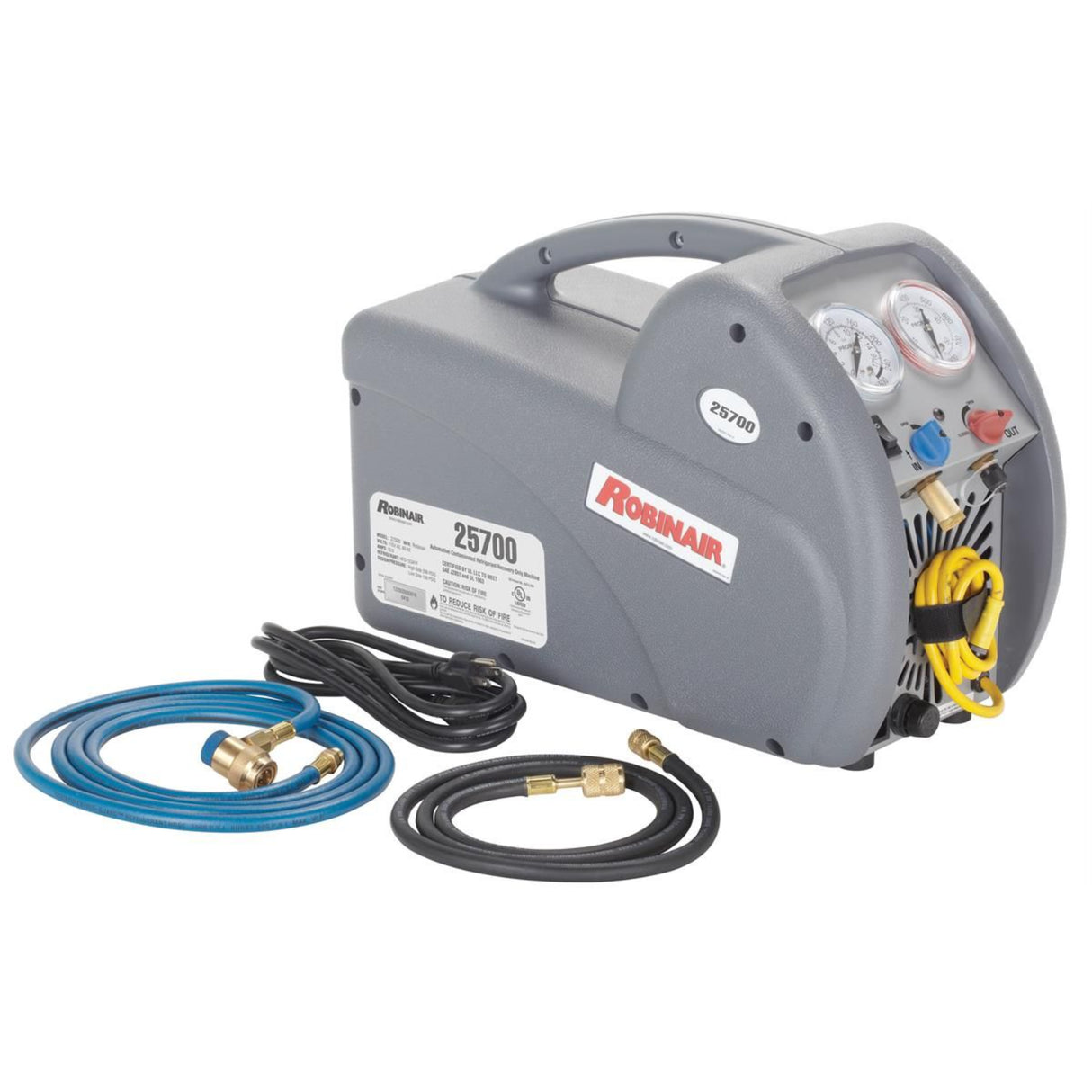 Robinair 25700 Contaminated Refrigerant Recovery Machine for R-1234yf & R-134a