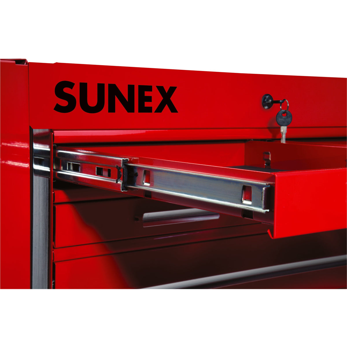 SUNEX Heavy Duty 5-Drawer Service Cart, 500 lb Capacity