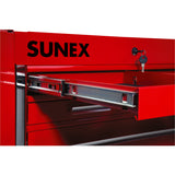 SUNEX Heavy Duty 5-Drawer Service Cart, 500 lb Capacity